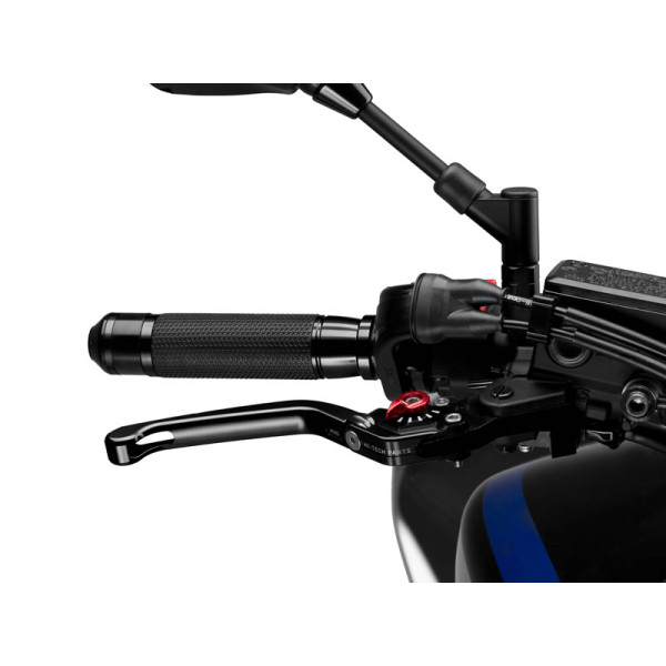 Puig Folding V3 Brake (Black Lever With Blue Selector) Red